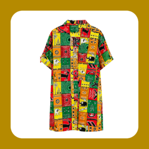 Chemise Africaine Homme Multicolore Prestige