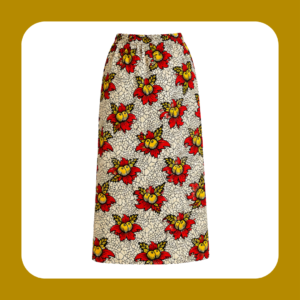 Jupe Longue Africaine en tissu Wax